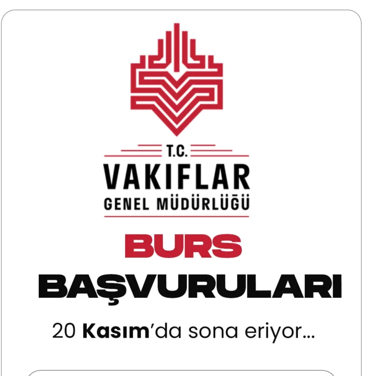 VGM burs başvuruları