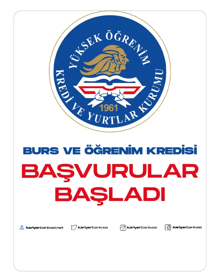 burs ve öğrenim kredisi