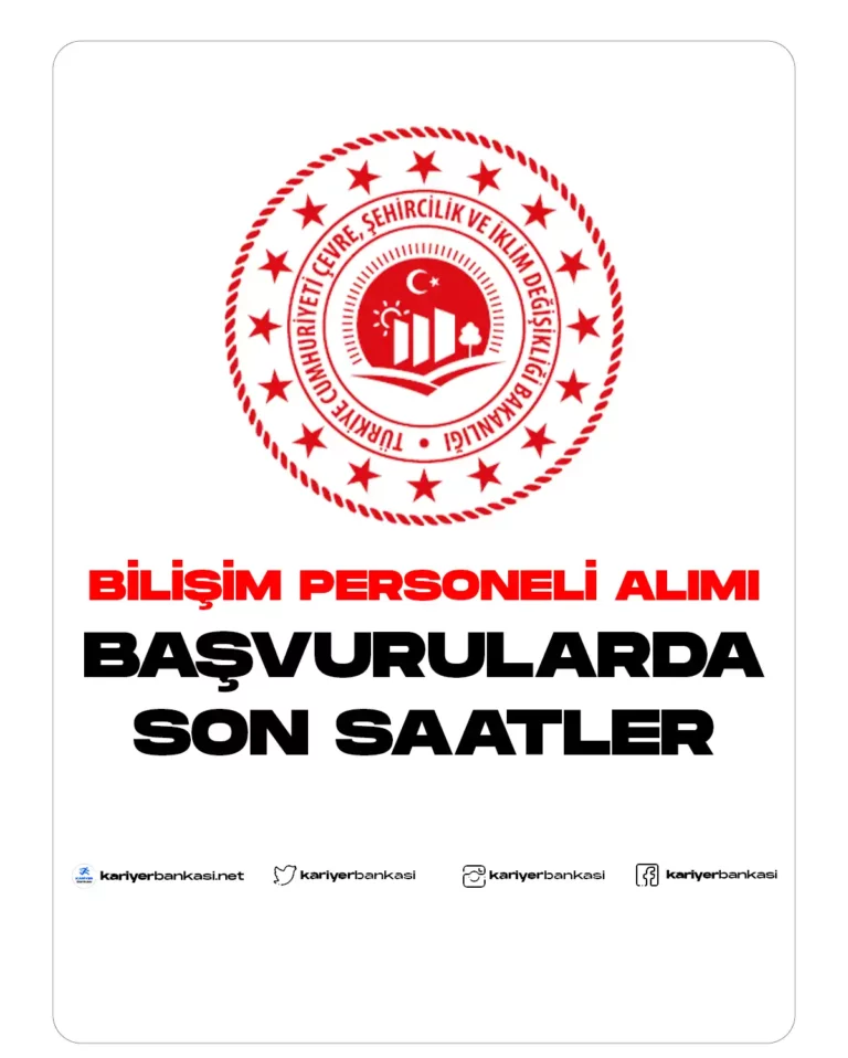 çevre ve şehircilik bakanlığı