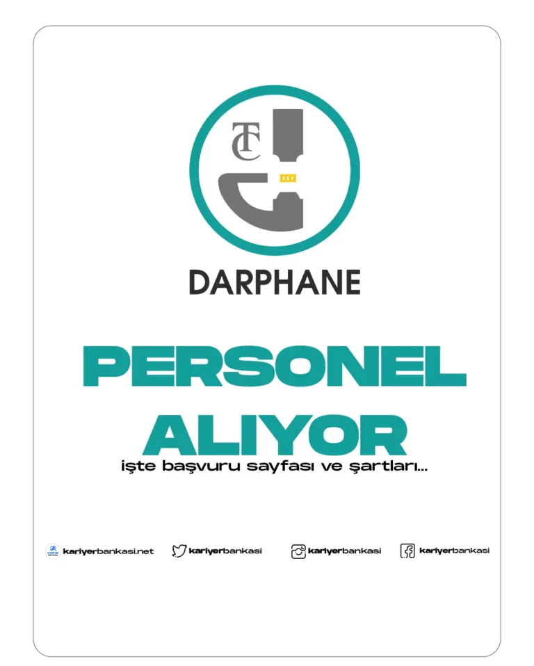 darphane personel alımı
