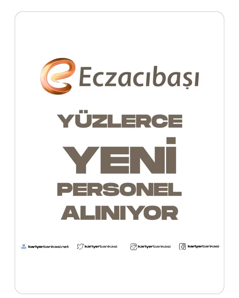ECZACIBAŞI PERSONEL ALIMI