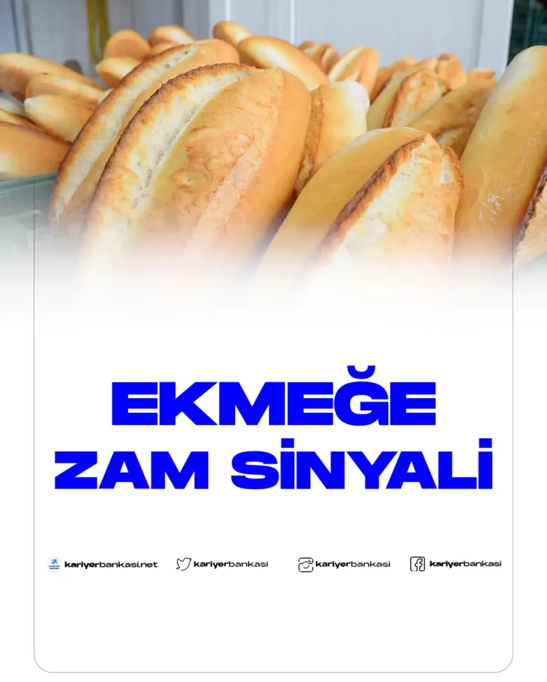 ekmek fiyatlarına zam
