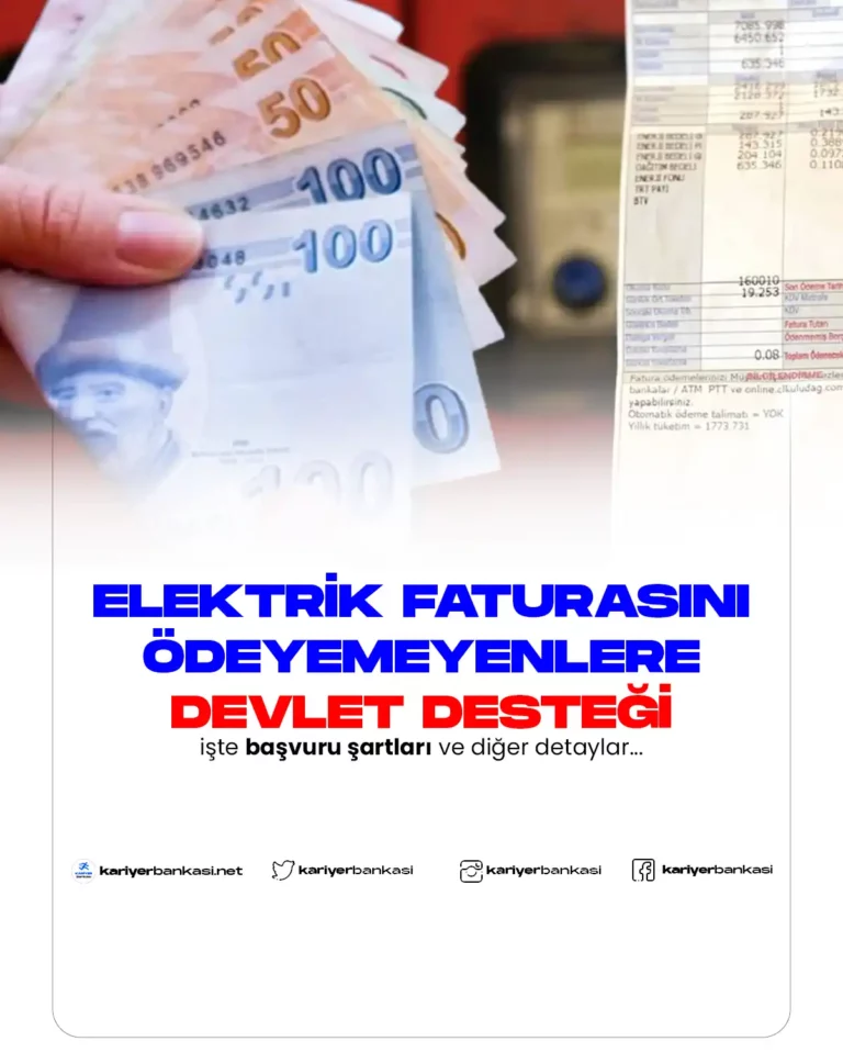 Elektrik tüketim yardımı