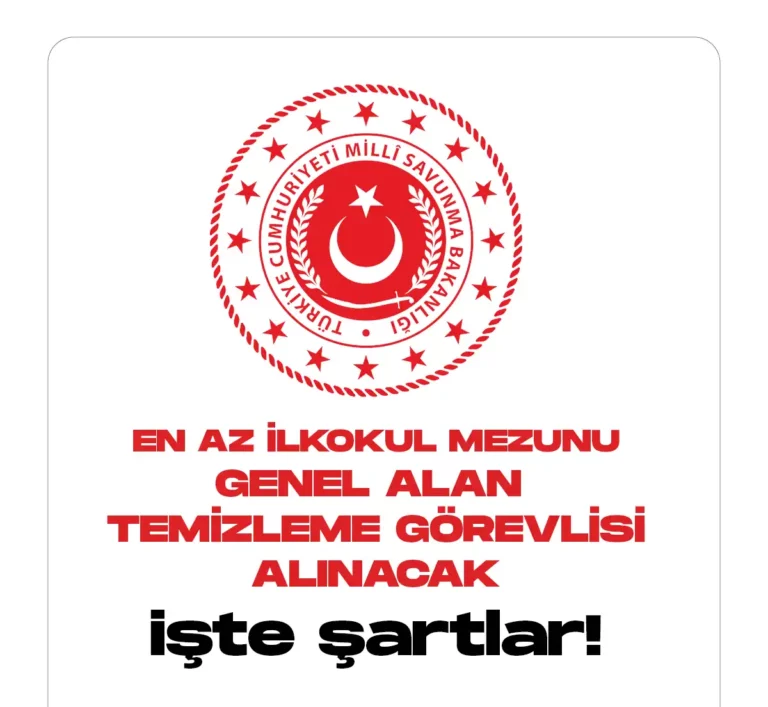 EN AZ İLKOKUL MEZUNU İŞÇİ