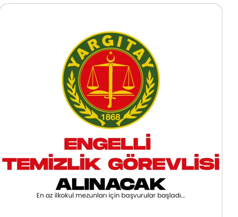 engelli temizlik görevlisi