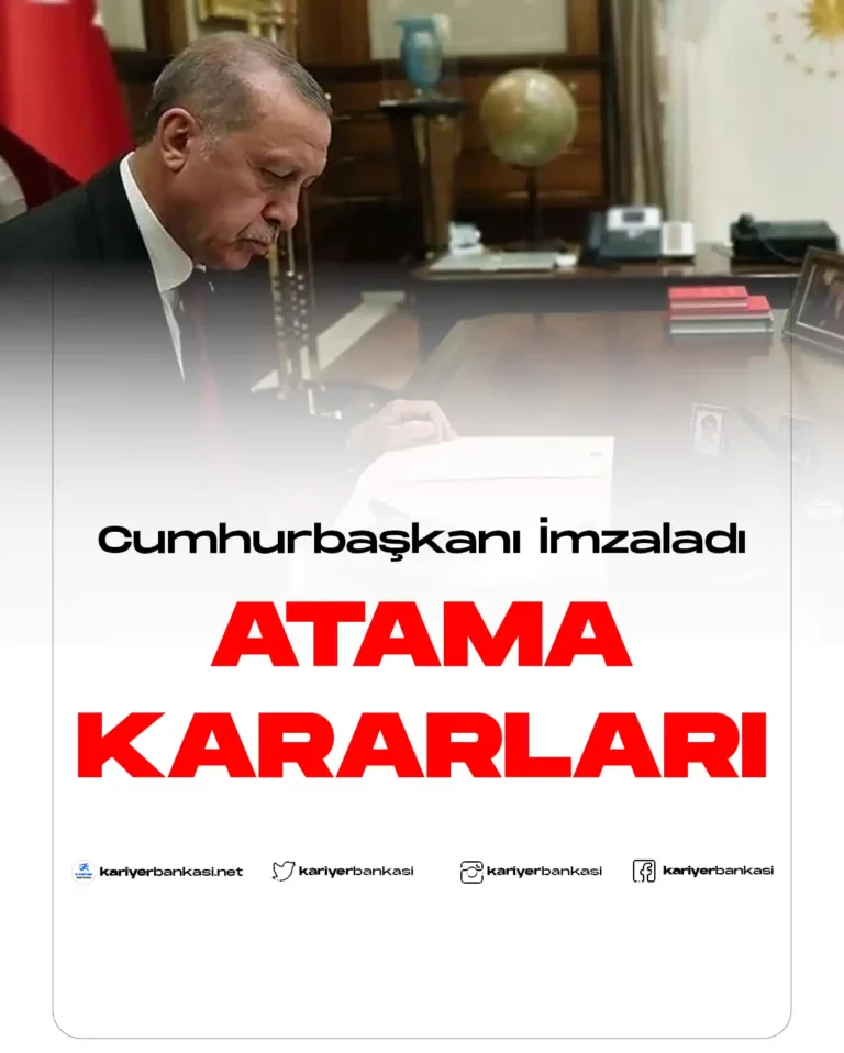 atama kararları