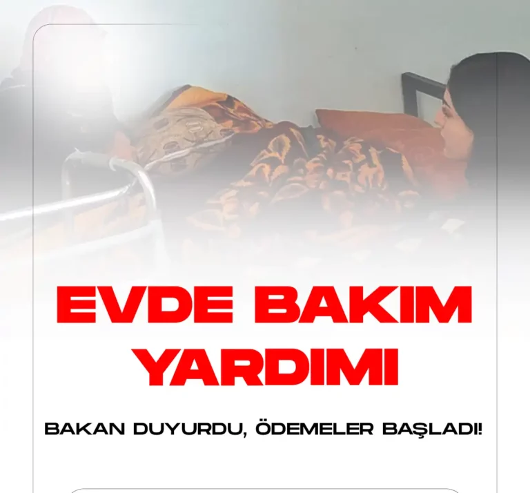 EVDE BAKIM YARDIMI