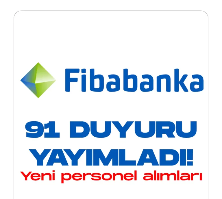 fibabanka personel alımı