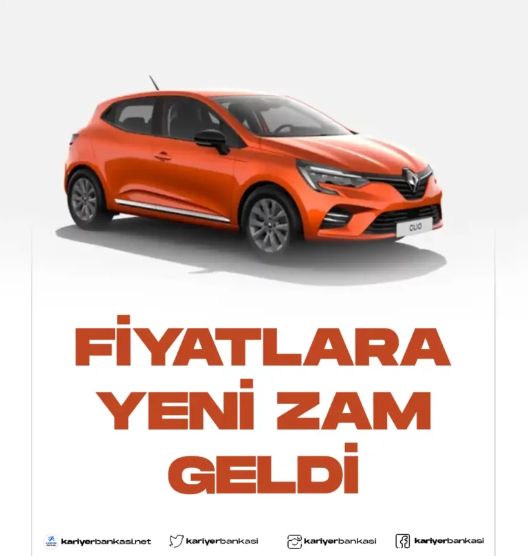 fiyatlar zam