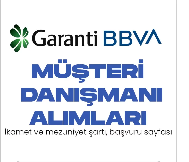 garanti bbva personel alımları