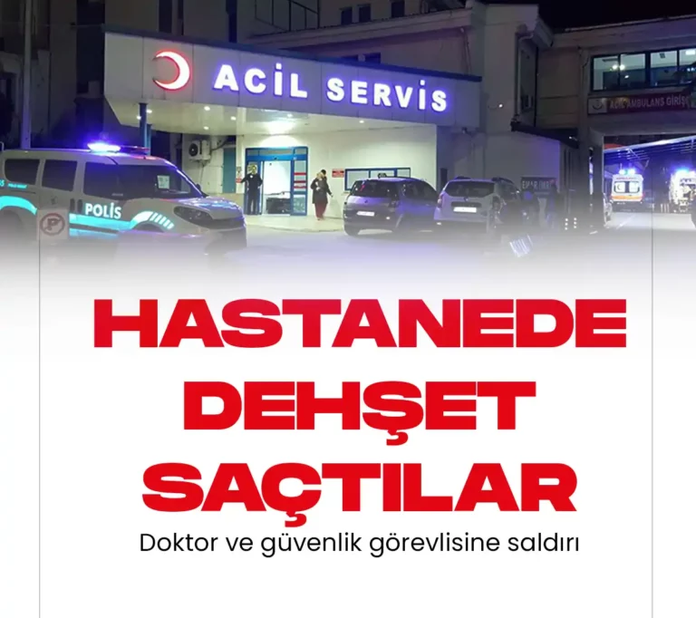 Hasta Yakınları Doktor ve Özel Güvenlik Görevlisine Saldırdılar
