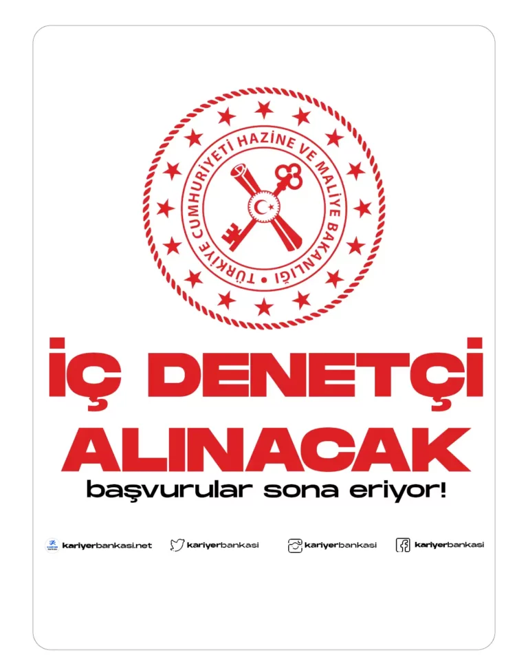 İÇ DENETÇİ ALIMI