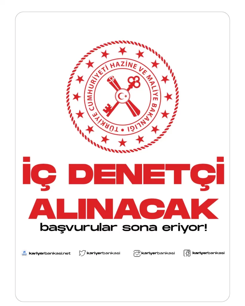 İÇ DENETÇİ ALIMI
