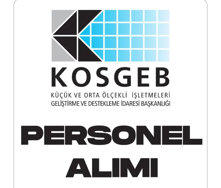 kosgeb personel alımı