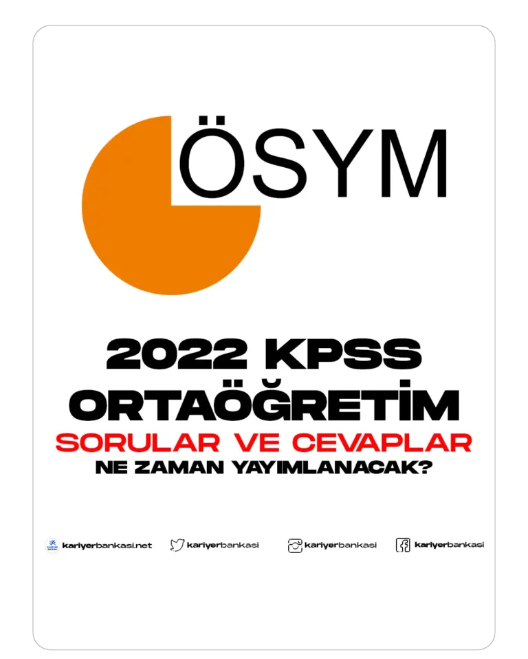 KPSS SORULARI