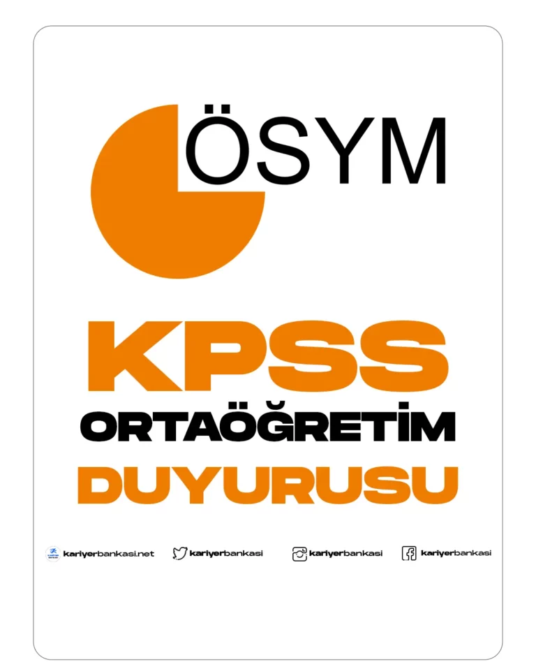 kpss ortaöğretim
