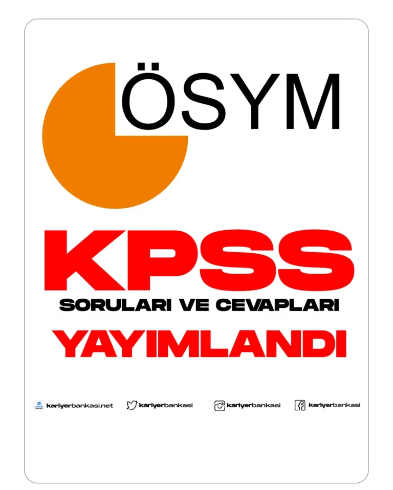 Kpss soruları