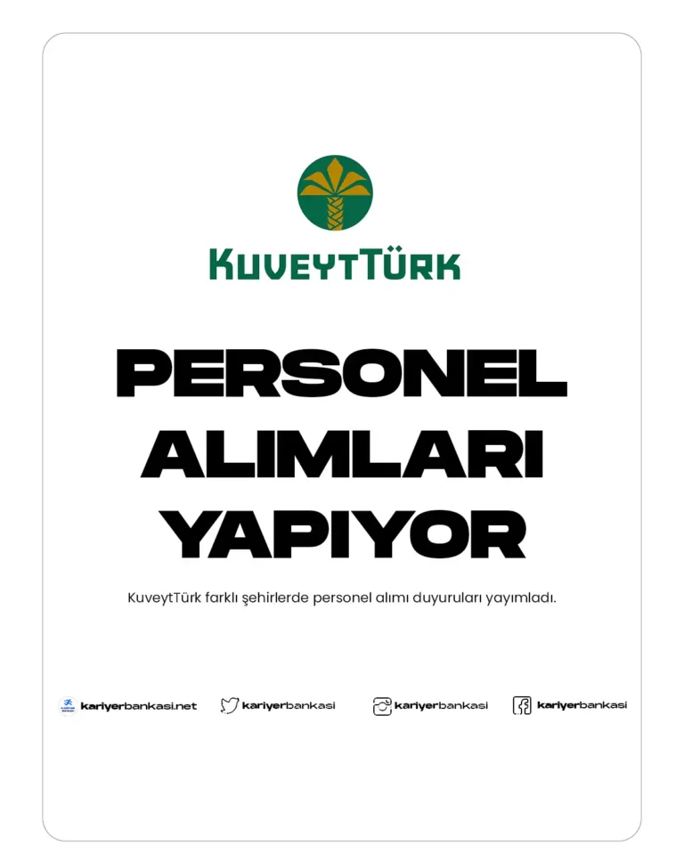 KUVEYTTÜRK PERSONEL ALIMLARI