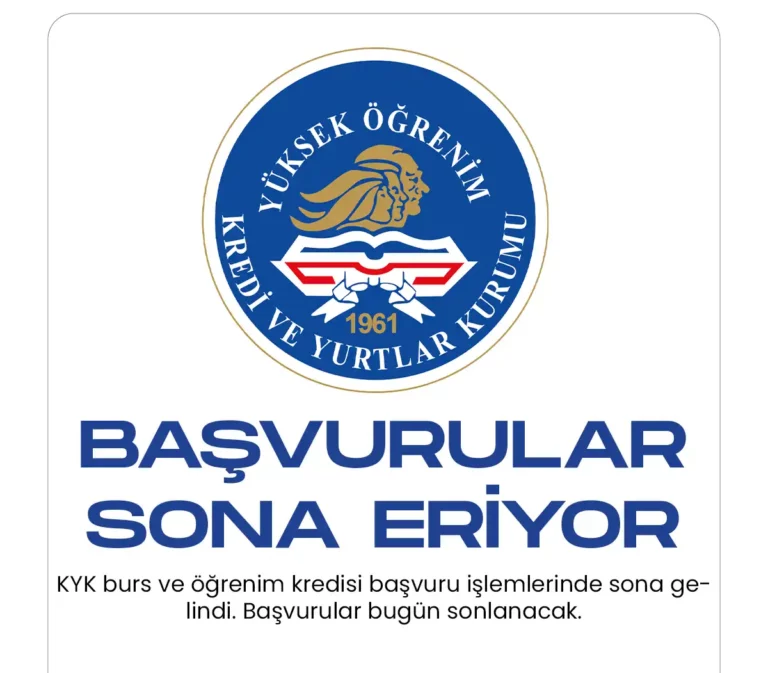 KYK BURS VE ÖĞRENİM KREDİSİ