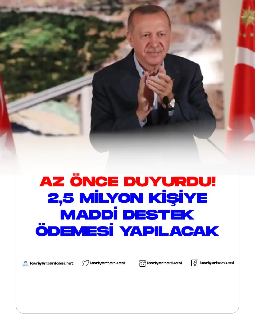MADDİ DESTEK