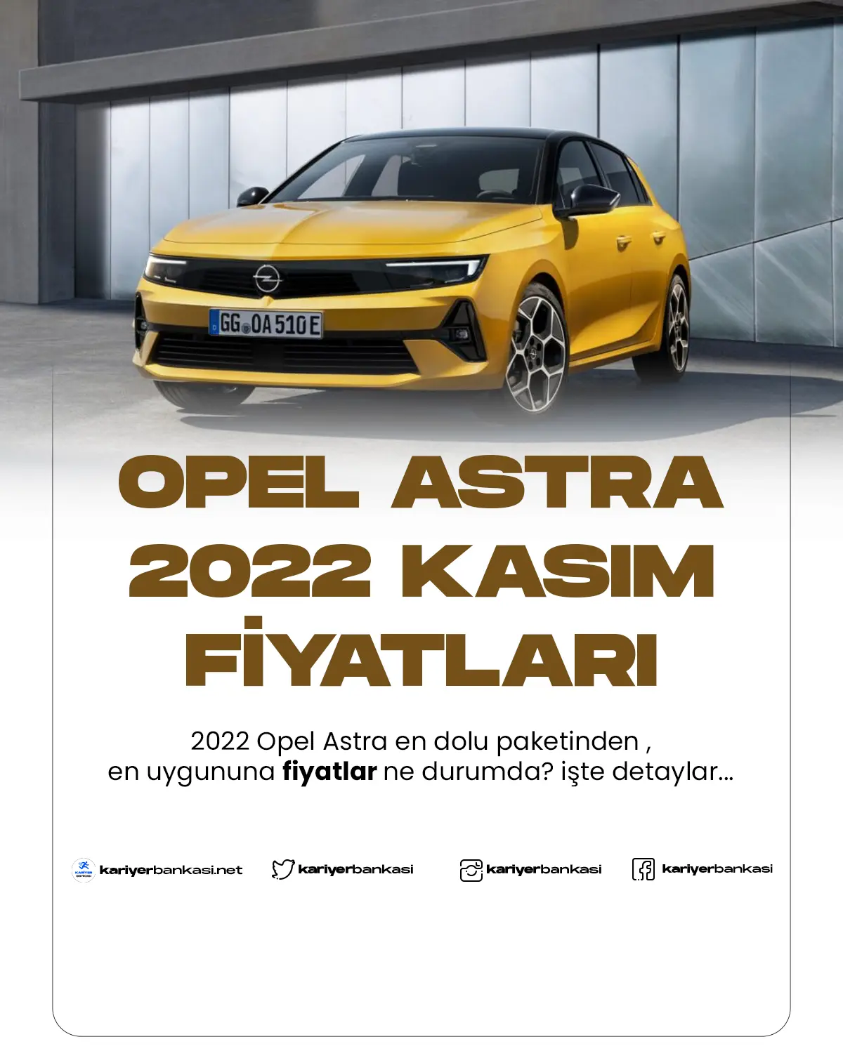 Opel Astra fiyatları