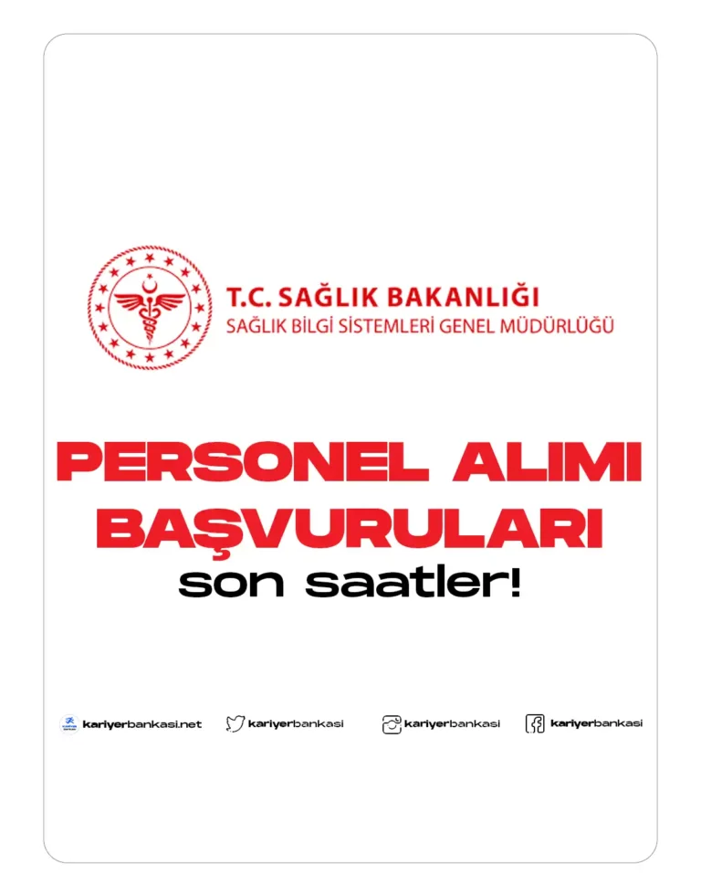 PERSONEL ALIMI BAŞVURULARI