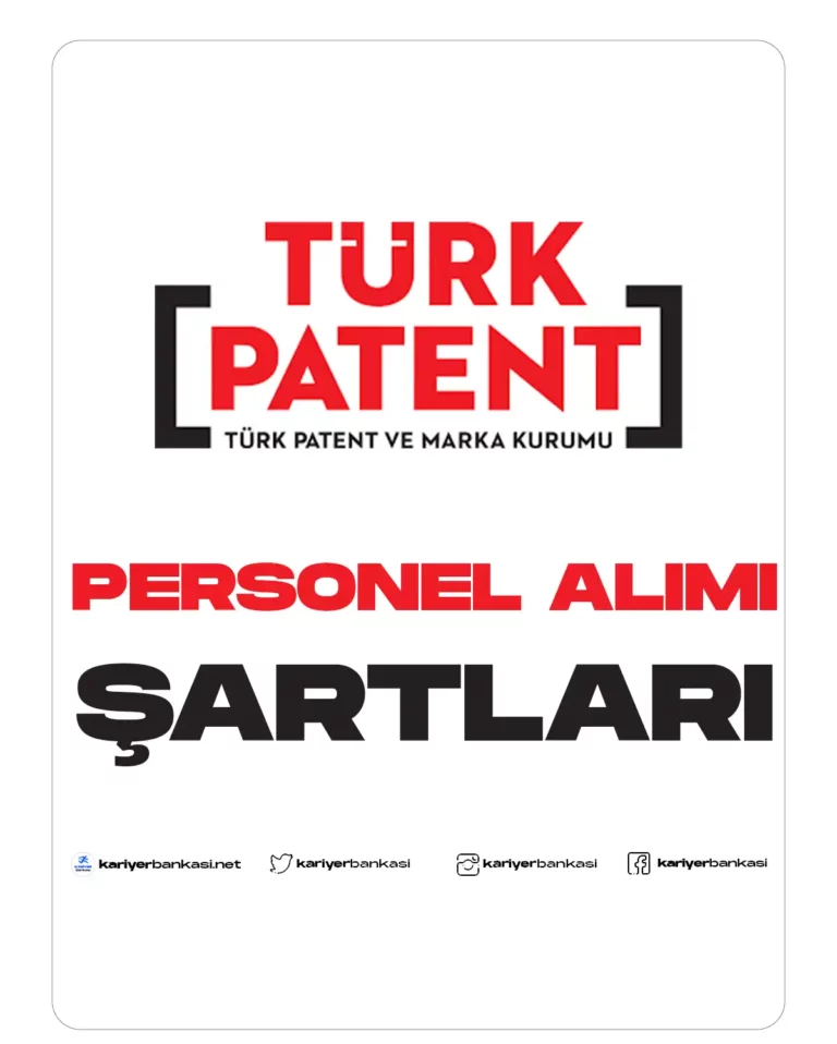 TÜRK PATENT VE MARKA KURUMU PERSONEL ALIMI