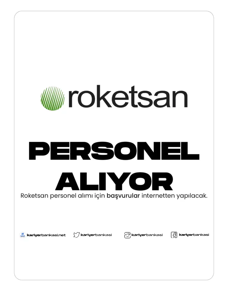 roketsan personel alımı