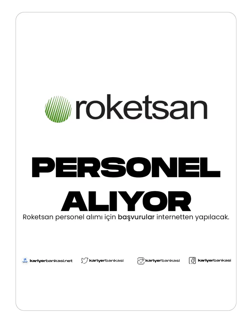 roketsan personel alımı