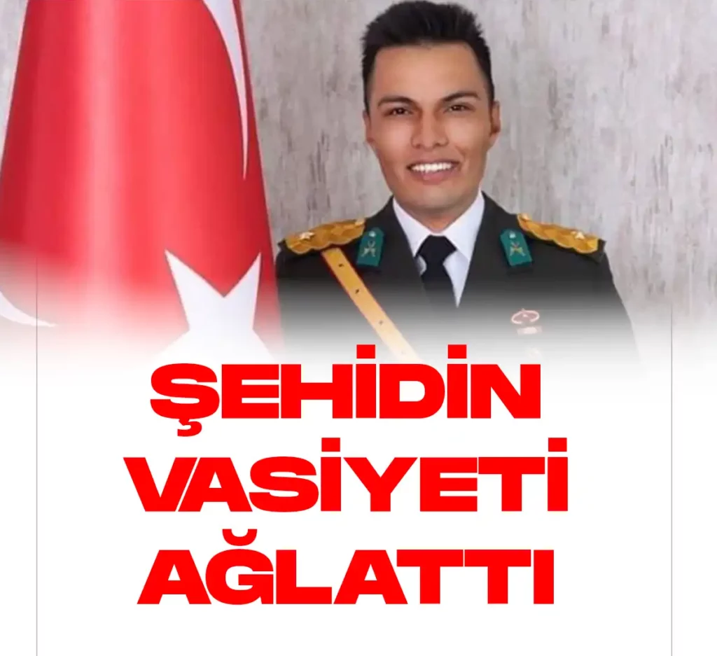 şehit vasiyeti