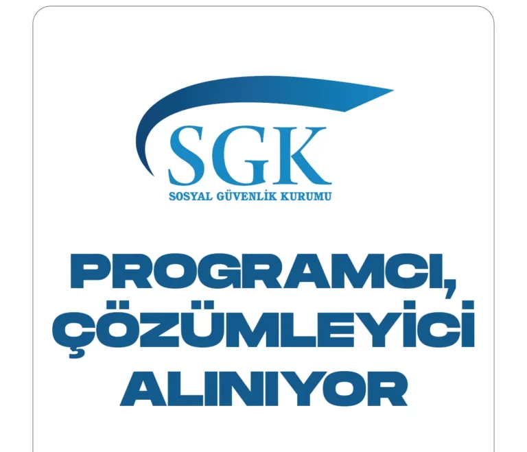 SGK PROGRAMCI ALIMI