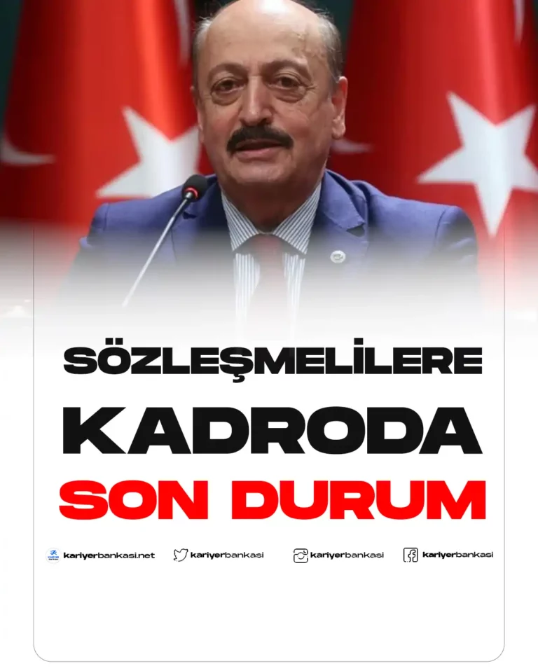 sözleşmelilere kadro