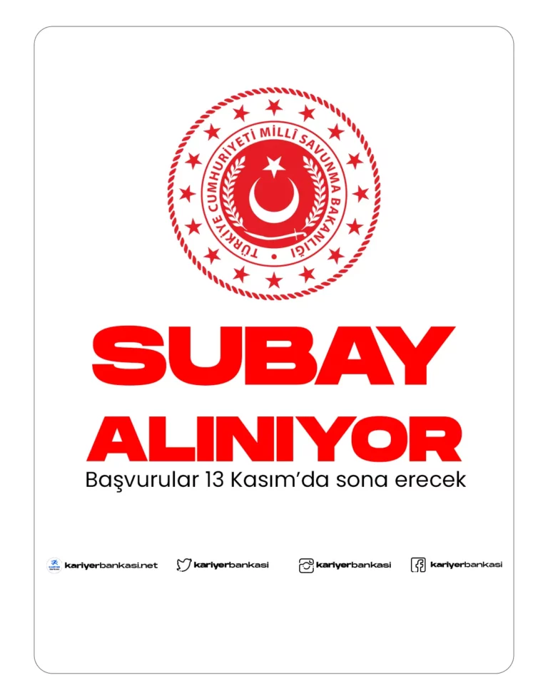 msb subay alımı