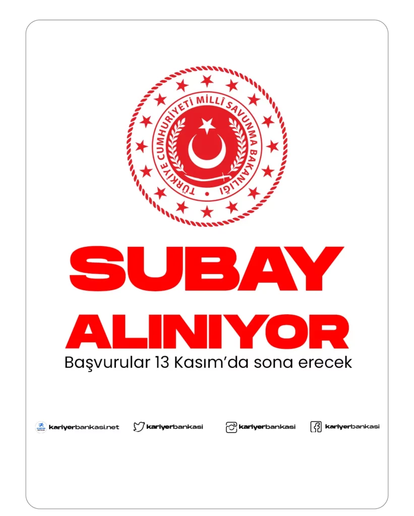 msb subay alımı