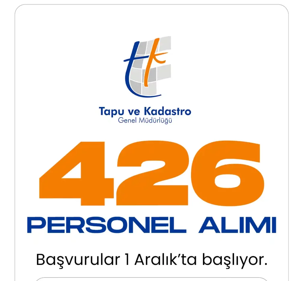 426 personel alımı