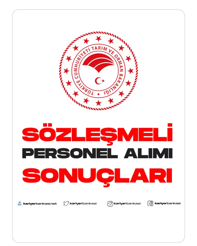 tarım ve orman bakanlığı bilişim personeli alımı