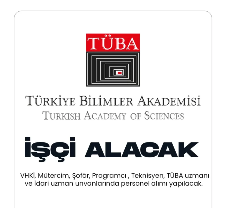 TÜBA Personel Alımı