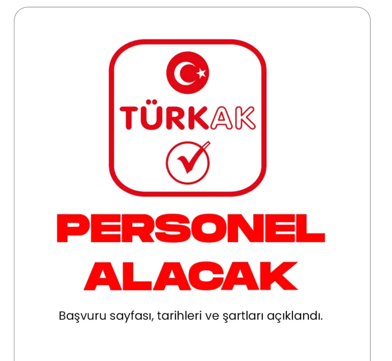 TÜRKAK PERSONEL ALIMI