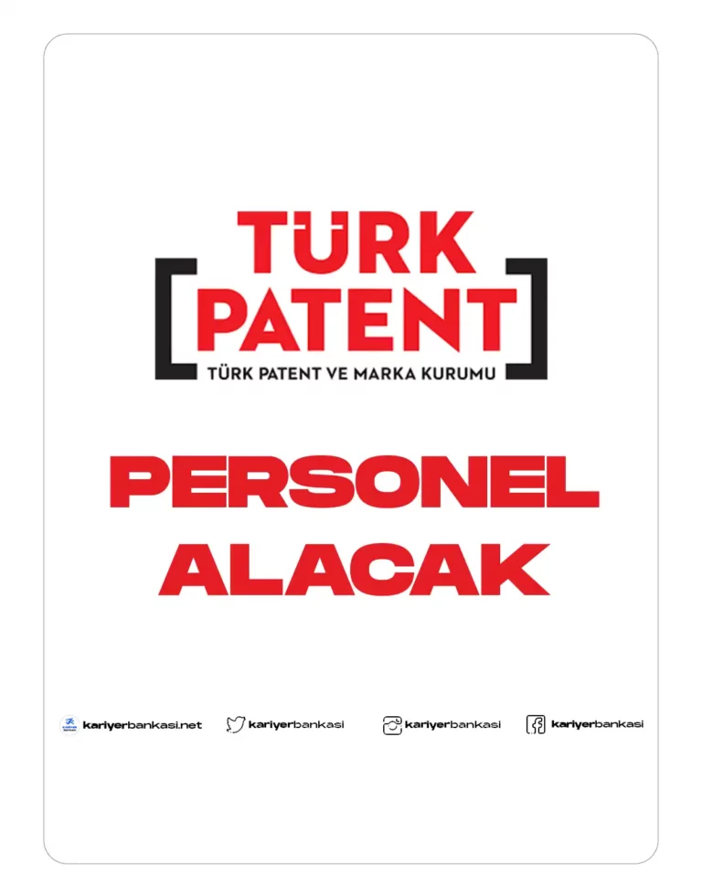 TÜRK PATENT VE MARKA KURUMU PERSONEL ALIMI