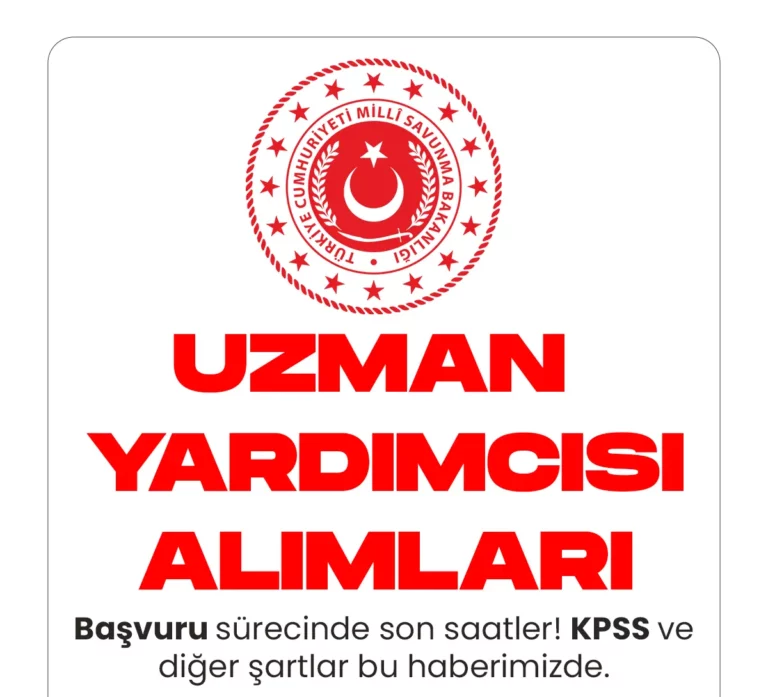 uzman yardımcısı alımı