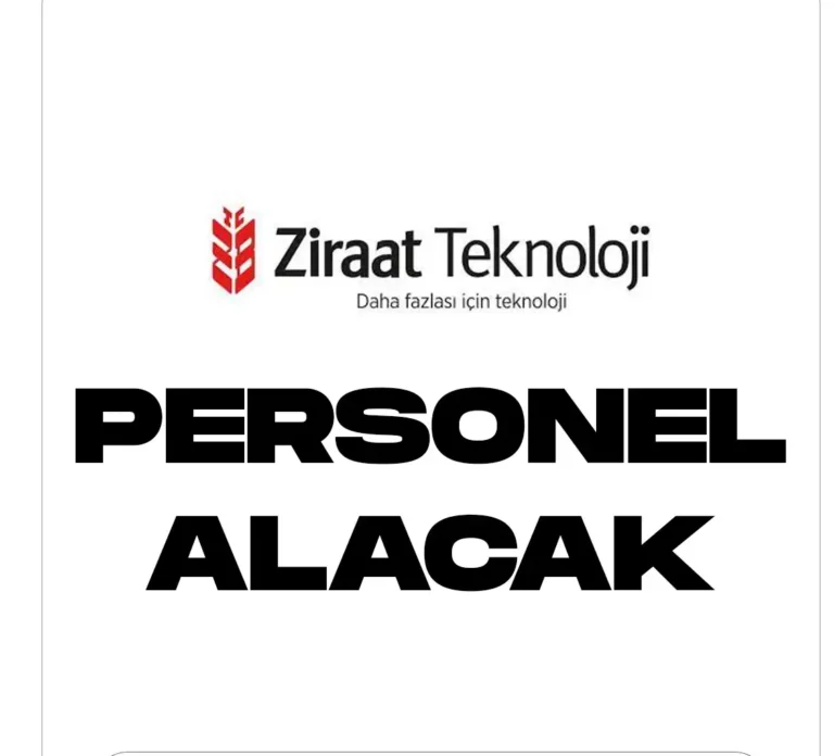 ziraat teknoloji personel alımı