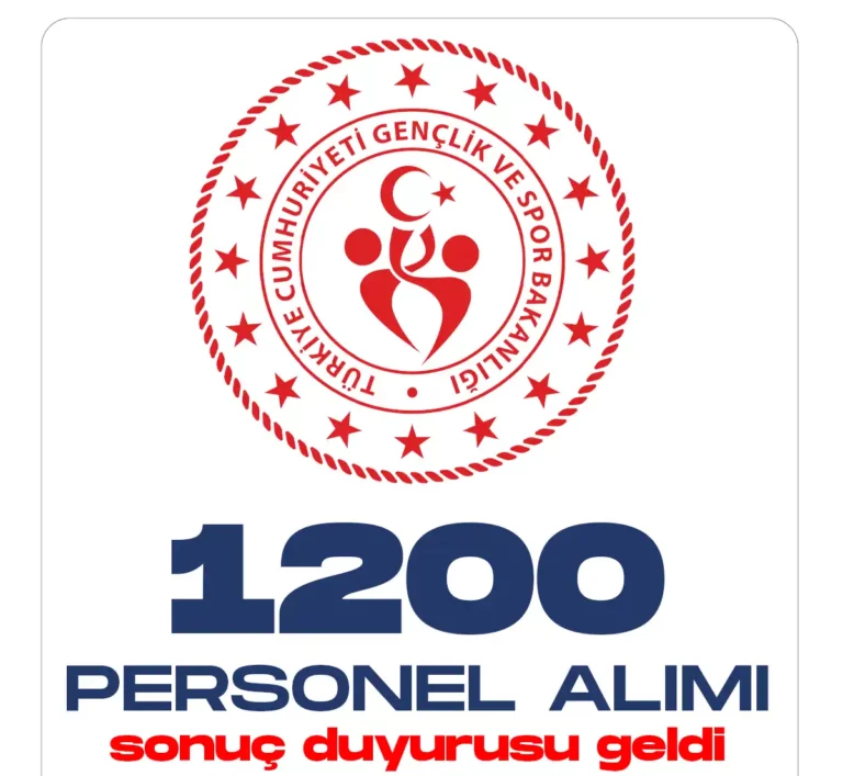 GSB 1200 personel alımı