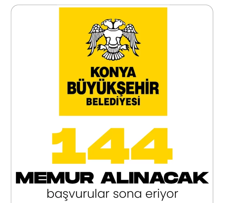 144 Memur alımı başvuruları sona eriyor.
