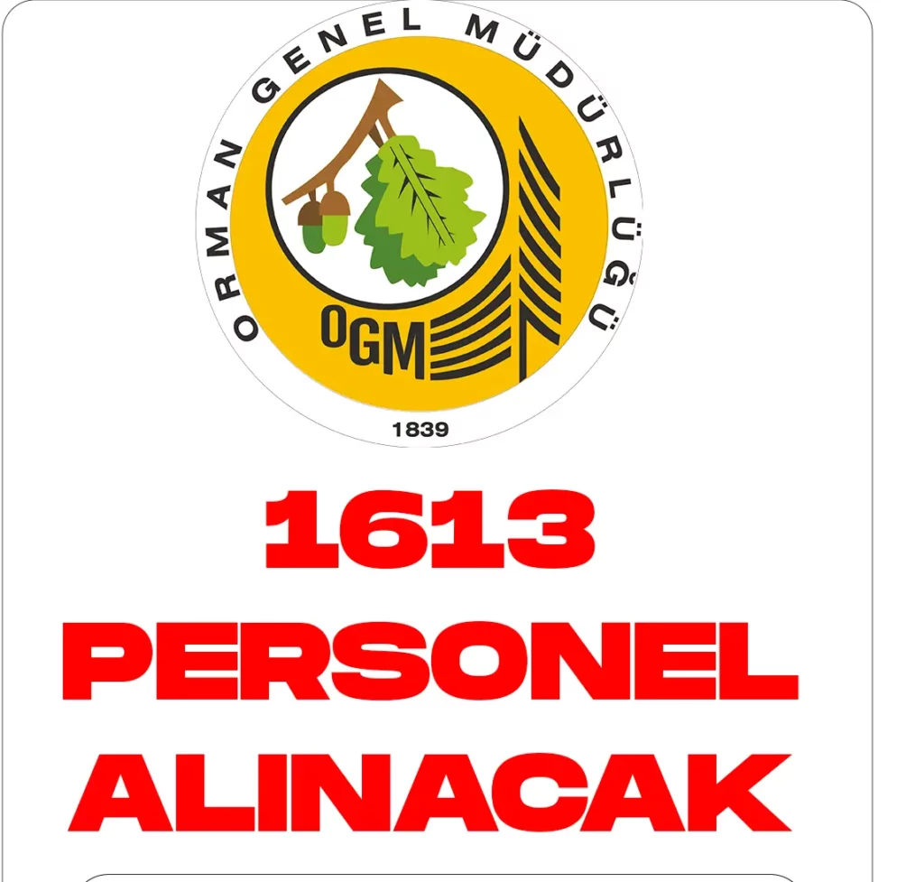 OGM 1613 personel alımı yapacak.