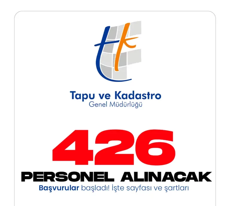 426 personel alımı