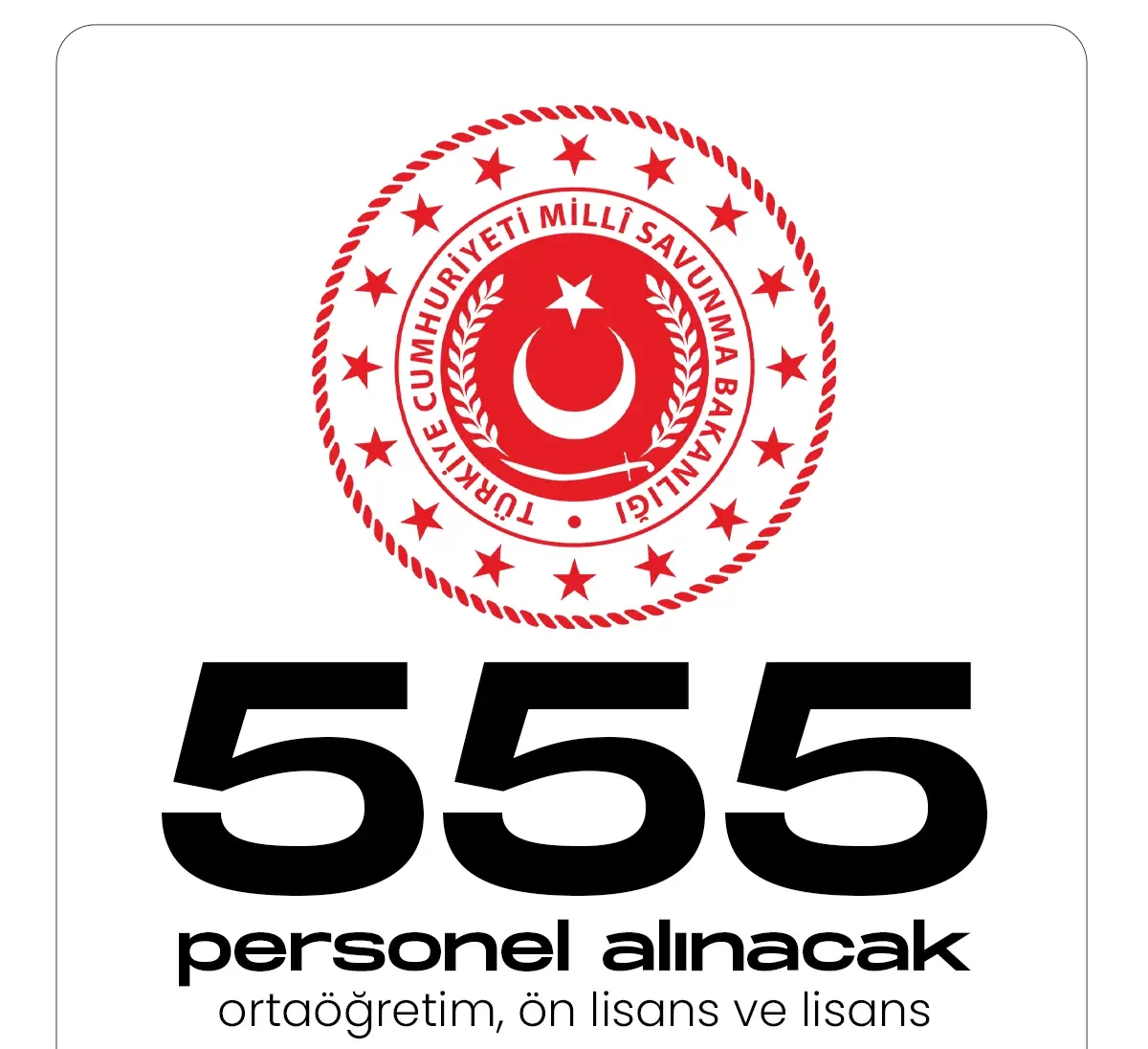 555 Personel Alınacak