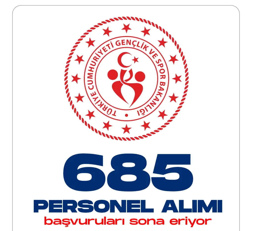 685 personel alımı