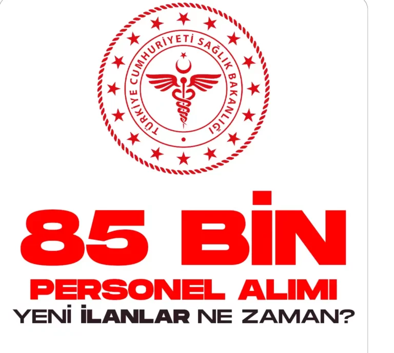 Sağlık Bakanlığı personel alımlarında yeni ilanlar ne zaman yayımlanacak. 85 bin personel alımı ikinci etap duyuruları bekleniyor.
