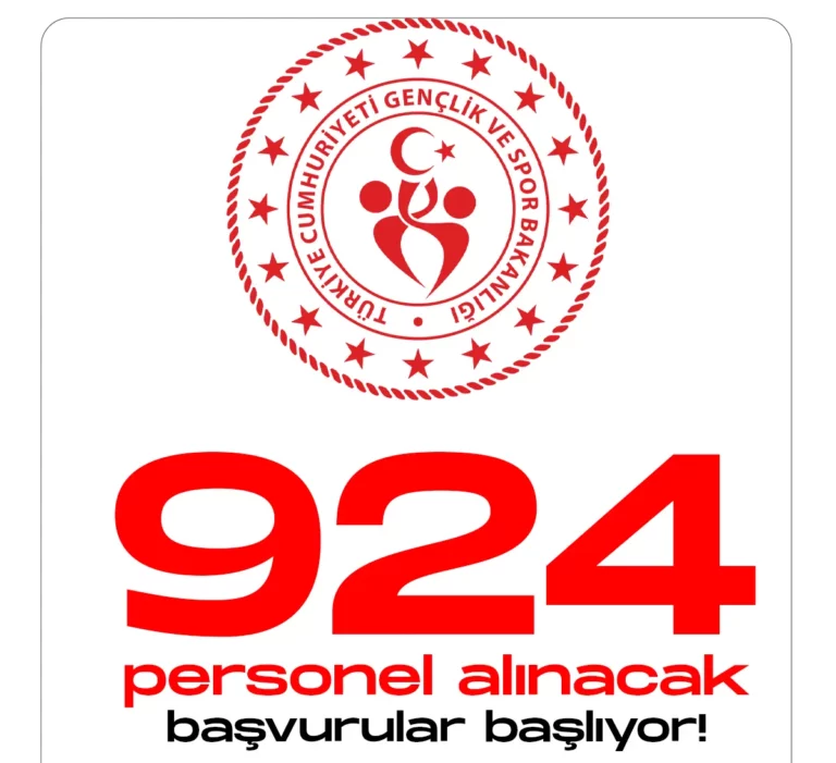 924 personel alınacak