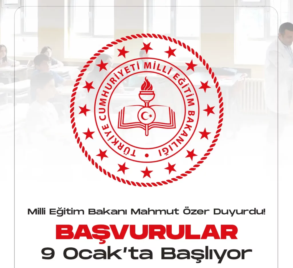 Milli Eğitim Bakanı Mahmut Özer duyurdu. Ücretsiz kurs başvuru tarihleri.